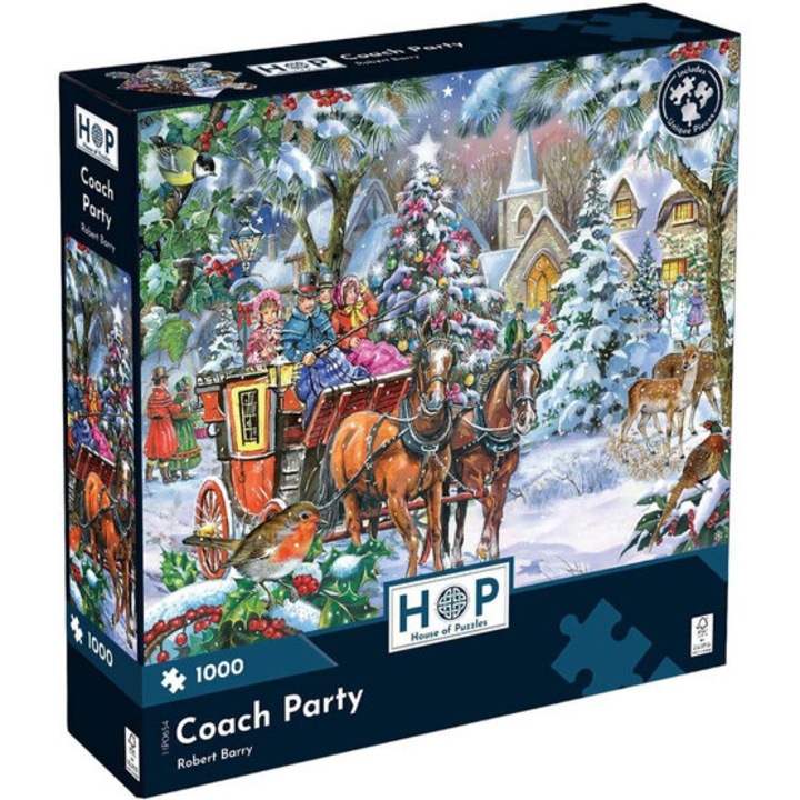 House of Puzzles puzzle 1000 piese - Coach Party (HP0654)