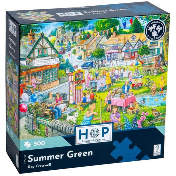 House of Puzzles puzzle de 500 de piese - Summer Green (HP0748)