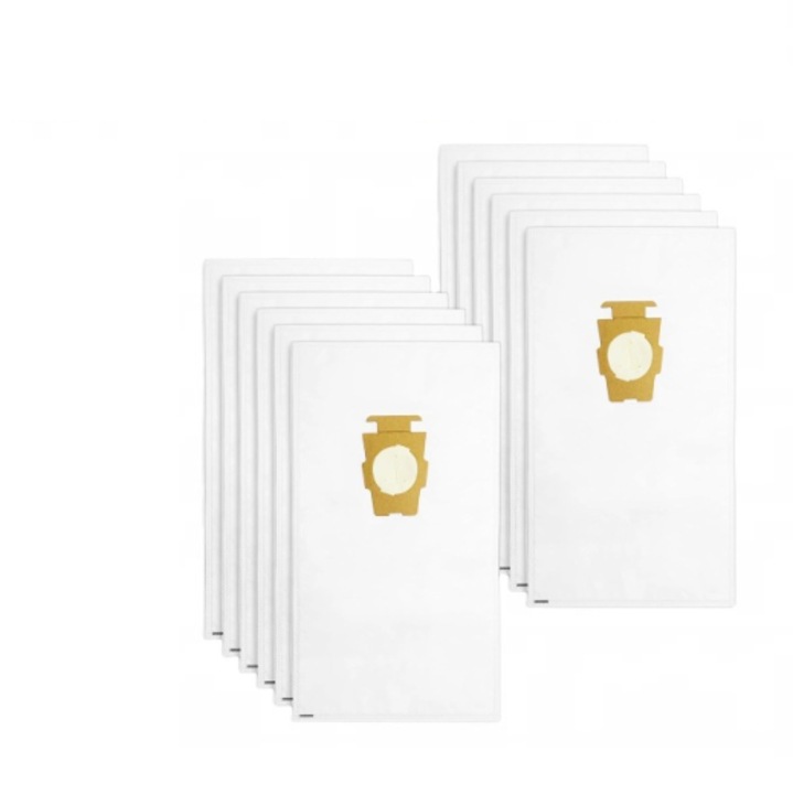 Set 10 saci de praf pentru aspiratoare Kirby 204811/204814, filtrare eficienta, capacitate mare