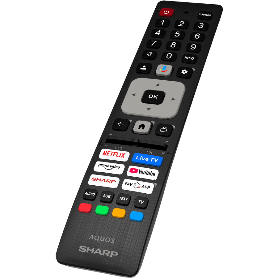 Televizor Sharp 55JP7265E, Smart TV, 4K Ultra HD, QLED MiniLED, Negru, 55" (139cm)