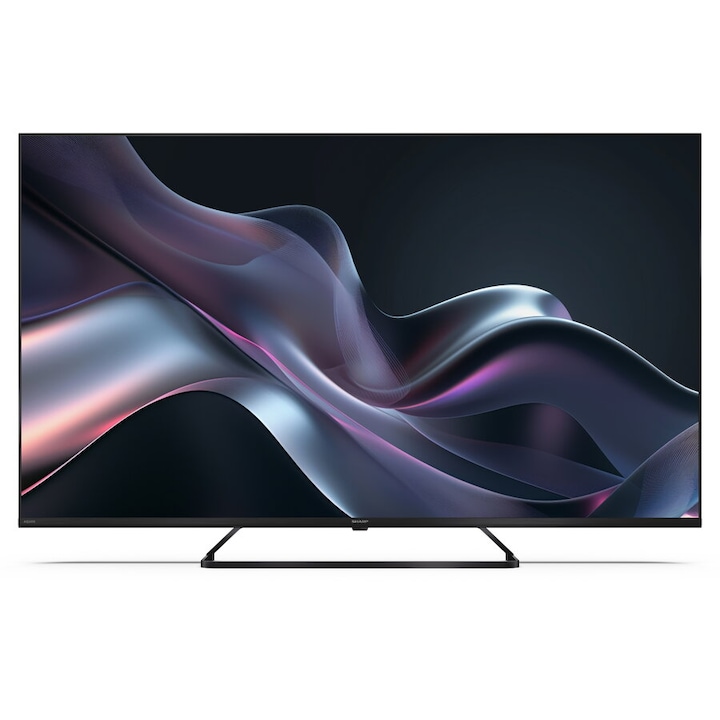 Philips QD-MiniLED 55MLED820, 139 cm, Smart TV, 4K Ultra HD, Clasa F (Model 2025)