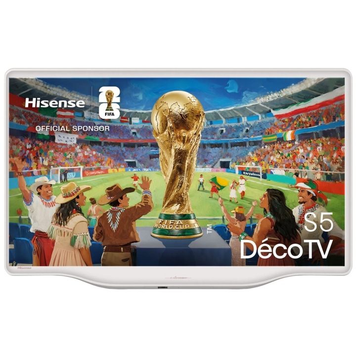 Televizor QLED Hisense 32S5Q, Smart TV, Full HD, 80 cm