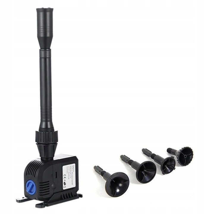 Pompa pentru fantana 600 L/h cu filtru, inaltime 1, 3 m