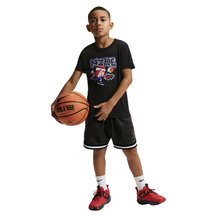 Tricou Nike K Nsw Tee Boxy Hoops IM9532010