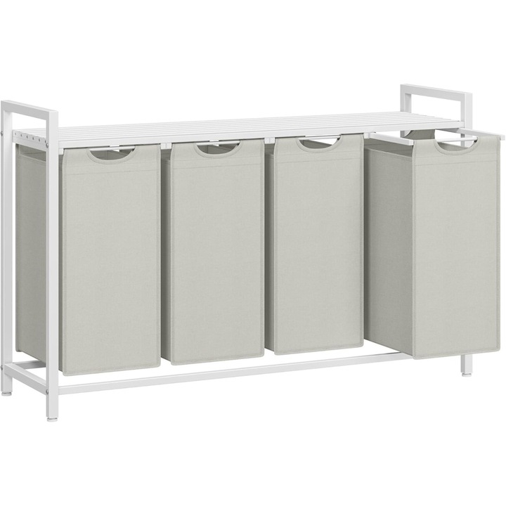 Cos de rufe Alb 115.6x33x72.5 cm