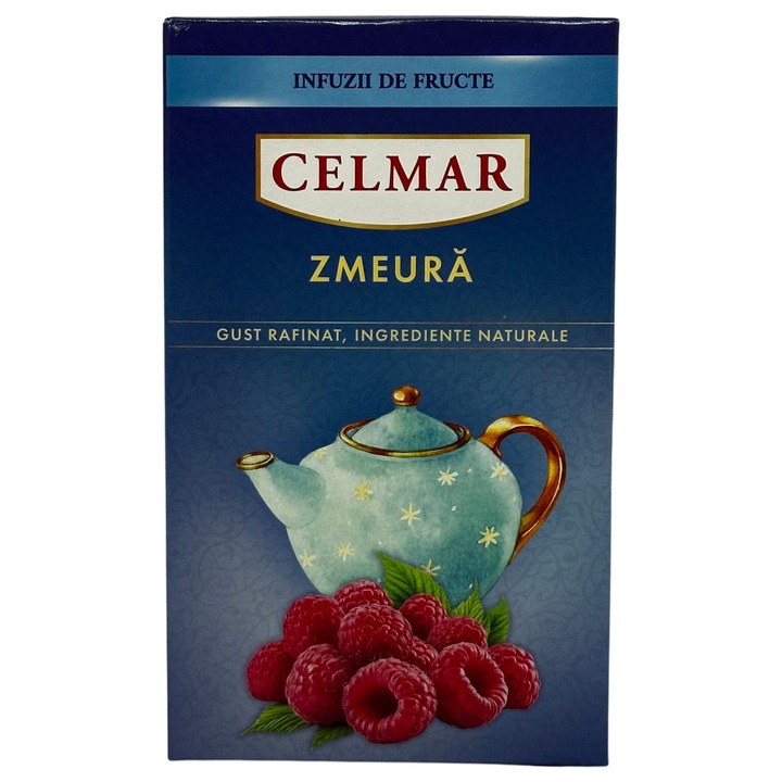 Ceai Celmar Zmeura (20 plicuri)