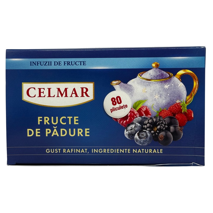 Ceai Celmar Fructe de Padure (80 plicuri)