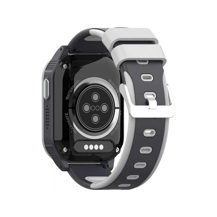 Gyermek Okosóra Wonlex CT24, Telefon funkcióval, Videohívással, Lépésszámlálóval, Egészségügyi funkciókkal, Fekete