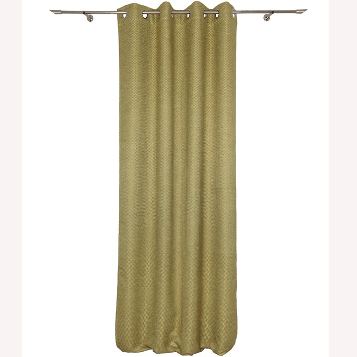 Draperie cu inele Atacama Mendola Interior, dimout, 140x260cm, 100%Poliester, 320 GSM, verde