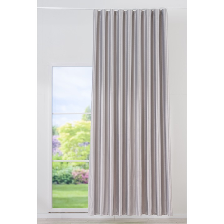Draperie cu rejansa multifunctionala Canyon Mendola Interior, dimout, 140x260cm, 100%Poliester, 280 GSM, gri
