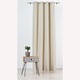 Draperie cu inele Butler Mendola Interior, dimout, 140x245cm, 100%Poliester, 280 GSM, bej