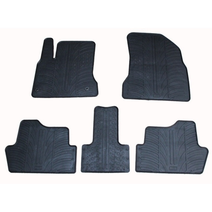Covorase cauciuc Citroen C4 Picasso 2006-, Gledring, 5 buc