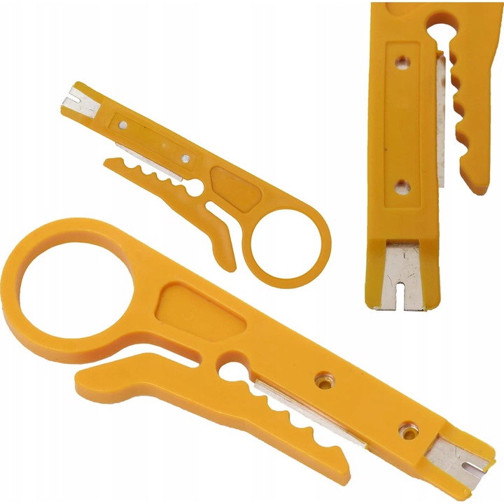 Dezizolator UTP/STP + instrument insertie LSA, FALON TECH, 0,5x9x2,8cm, plastic, otel