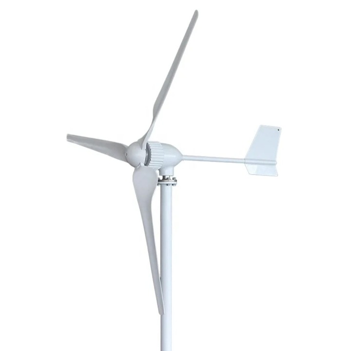 Turbina eoliana de inalta eficienta 24V, 2000W orizontal pentru uz casnic cu controler eolian MPPT Smart