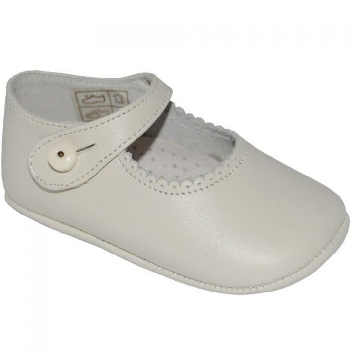 Pantofi bebe crem Panyno, Crem