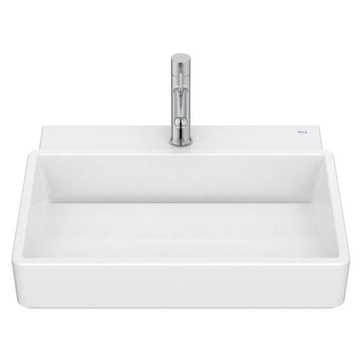 Lavoar Roca Tura, pe perete, 55 x 43 cm, alb, A327693000