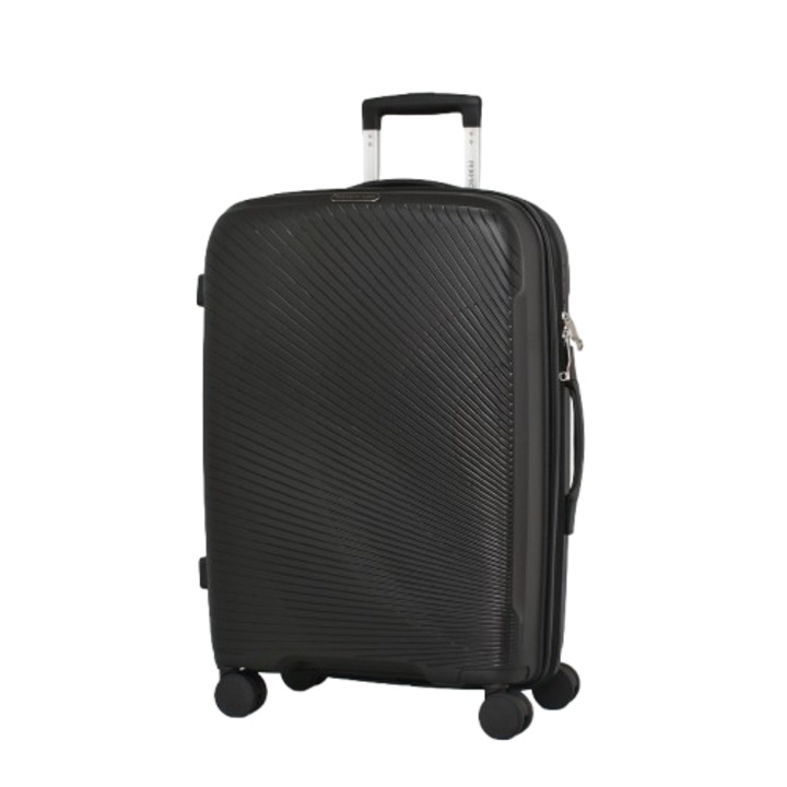 Troller PERFECT++LINE PP 2405-124, Extensibil, 65/43/25 cm, Negru