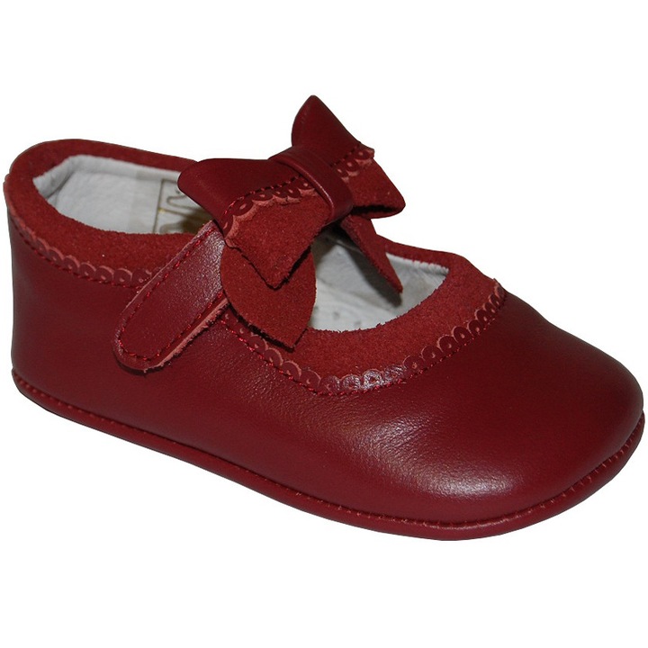 Babacipő A1130 Bordó, Panyno, Meggy, Bordó