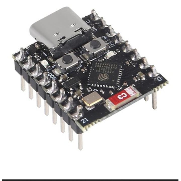 Placa de dezvoltare compatibila cu ESP 32 C3 DEV Module, cu pini sudati
