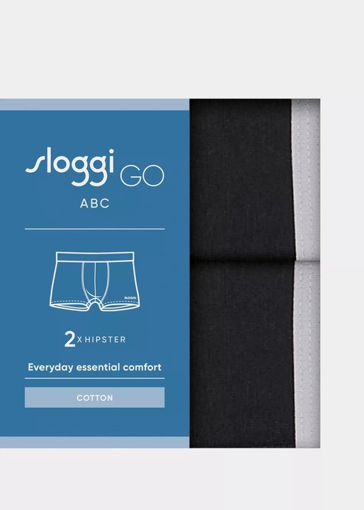 Sloggi hipster bugyi, 2 darabos szett, puha pamut, rugalmasság