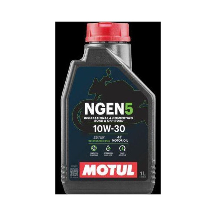 Ulei de motor MOTUL NGEN 5 10W-30 pentru motociclete 4T - 1L