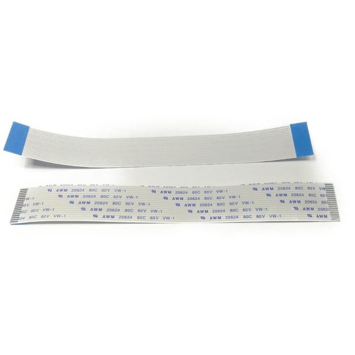 Szalag FPC FFC 18 tűs 1.0mm 20cm Flexibilis kábel, 19mm széles