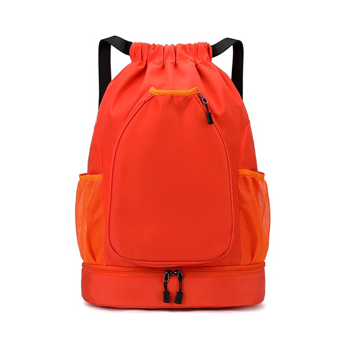 Rucsac sport Aiorber, impermeabil, compartiment rachetă și încălțăminte, portocaliu, 36x20x52cm
