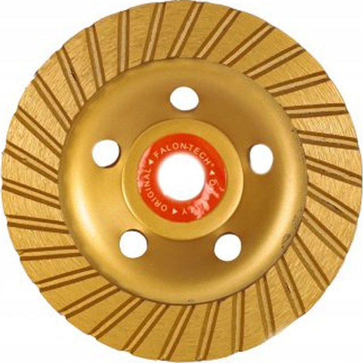 Disc de slefuit diamantat FALON-TECH, TA1030, 125x22,23mm, pentru beton si piatra