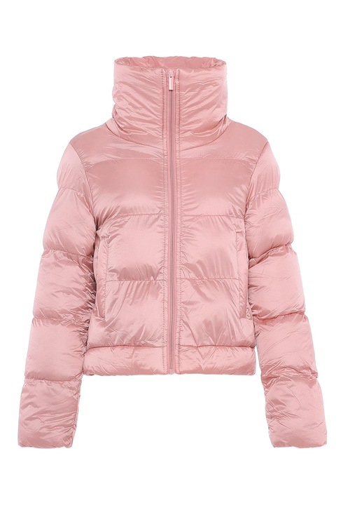 Geaca de dama, CALEY, puf, roz, nylon, M INTL