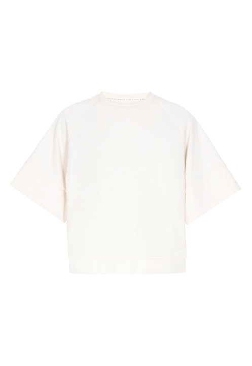 Bluza dama CALEY, lejera, alb, bumbac/poliester, XS INTL