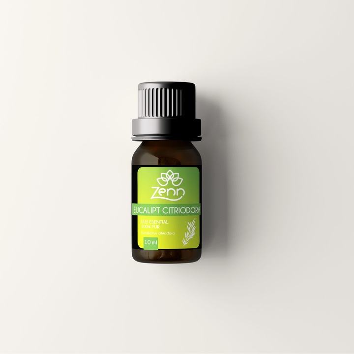Ulei esential pur si terapeutic de Eucalipt Citriodora, 10 ml, eArome