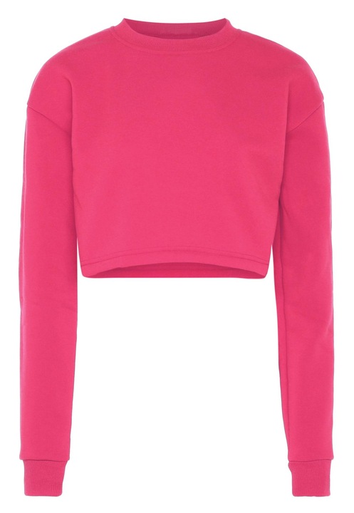 Bluza CALEY, roz, material moale, croiala lejera, XS INTL