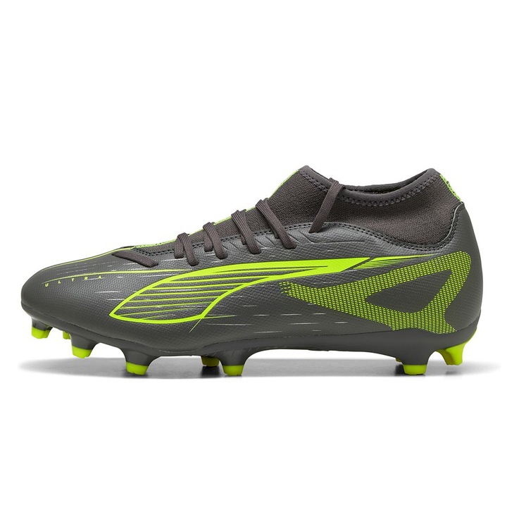 Футболни обувки Puma Ultra 5 Play Plus FG 108168-03, мъжки, сиви, Сив