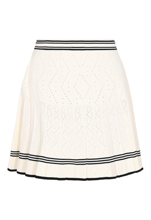 Fusta CALEY, alb, pentru femei, XS INTL