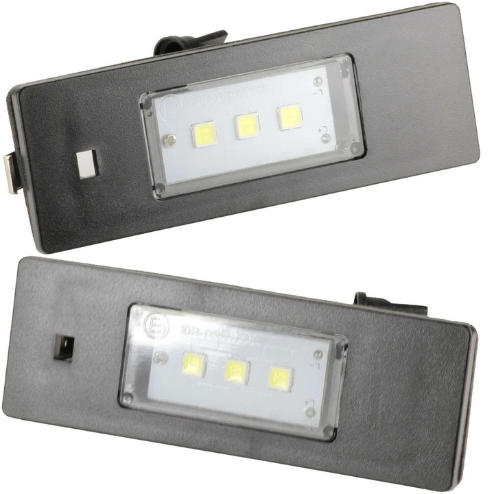 Set de 2 Lampi numar LED, Recambo, 6000K, rezistenta la socuri, compatibile cu BMW și Mini