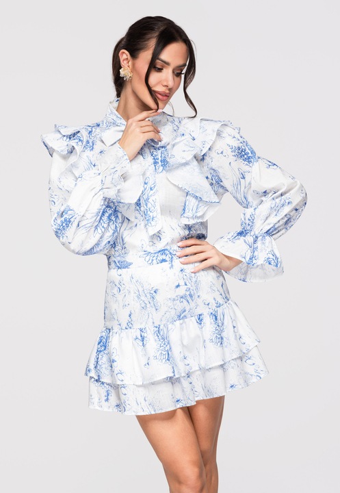 LARICA fodros ing OW-SH-E0001, Kék