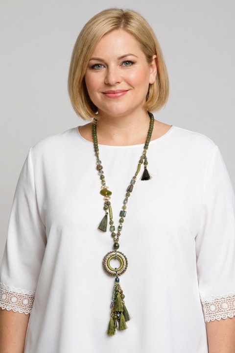 Colier colier verde UNI