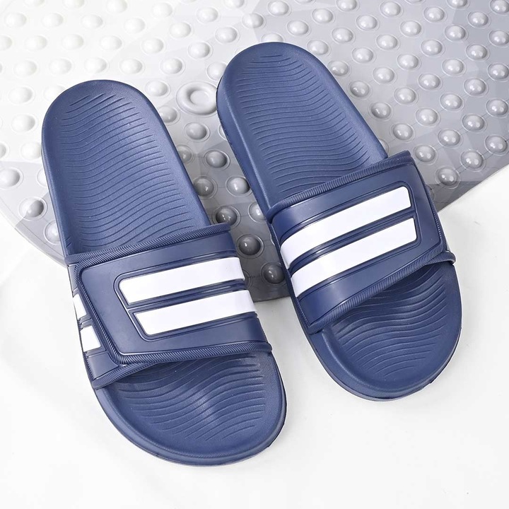 Papuci de casa Barbati, Din PVC, PB2032, Albastru