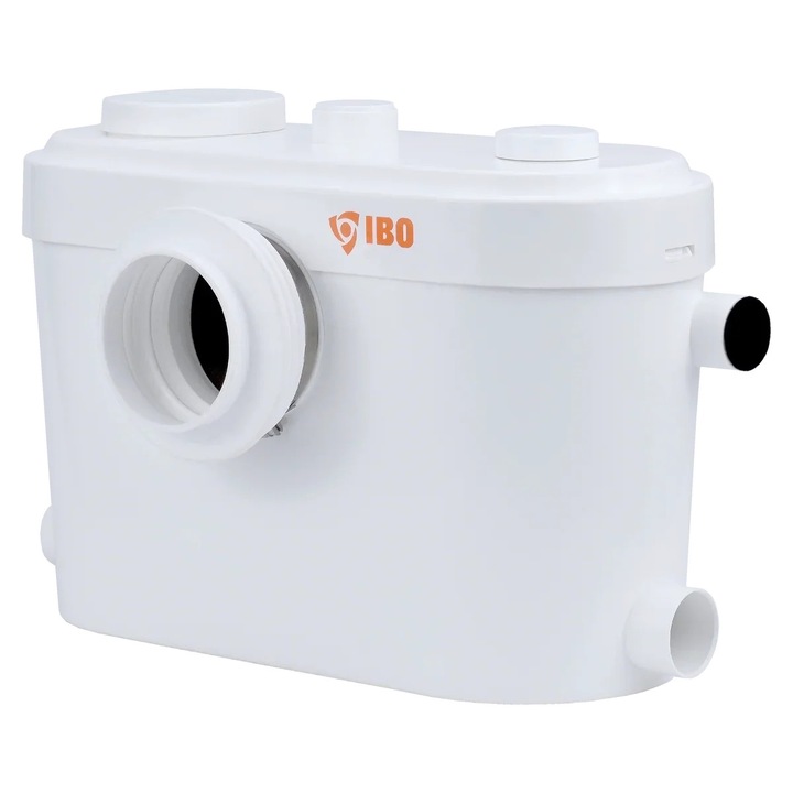 Pompa de toaleta automatizata Sanibo 6, 600 W, 150 l/min, inaltime ridicare 9, 5 m, 44x29x24 cm