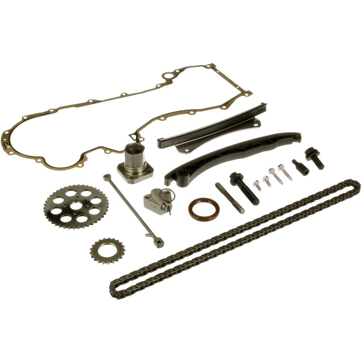 Комплект ангренажен ремък GATES, Chk1017Ma, съвместим с Alfa Romeo Mito, Chevrolet Aveo, Chrysler Ypsilon, многоцветен, 1.2 дизел