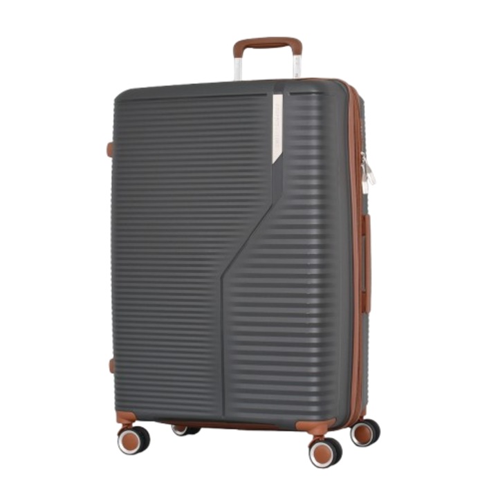 Cufăr PERFECT++LINE PP 26807-228, Extensibil, 76/50/30 cm, Gri închis