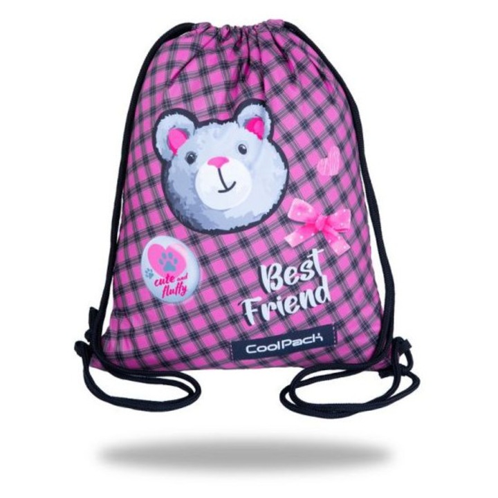 Geantă sport CoolPack Buddy, 32,5 x 42,5 x 1 cm, Multicolor