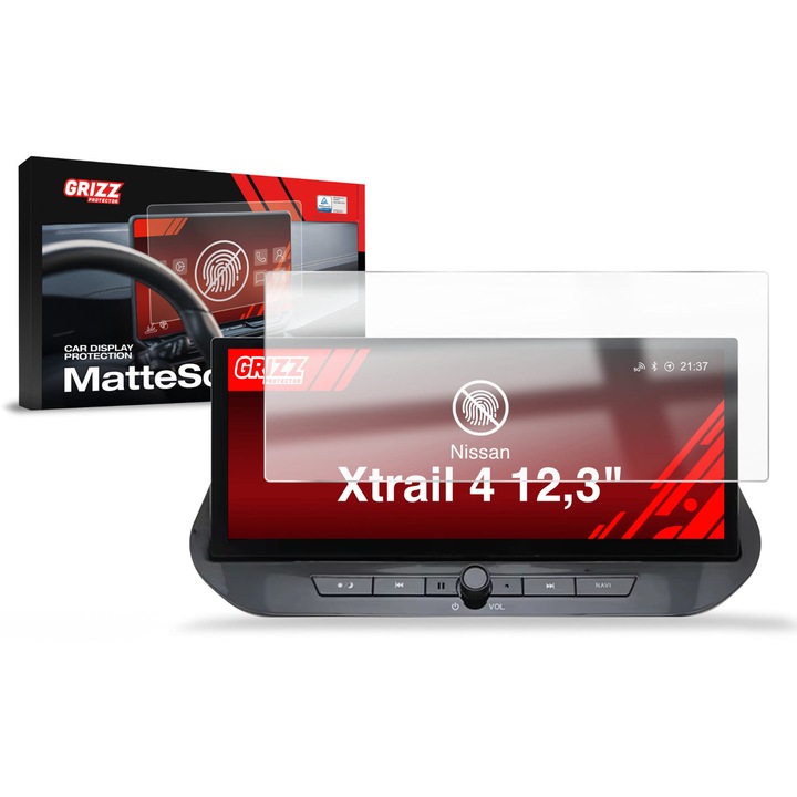 Folie de protectie mata, Grizzprotector - Cardisplay Matte Pentru Nissan Xtrail 4