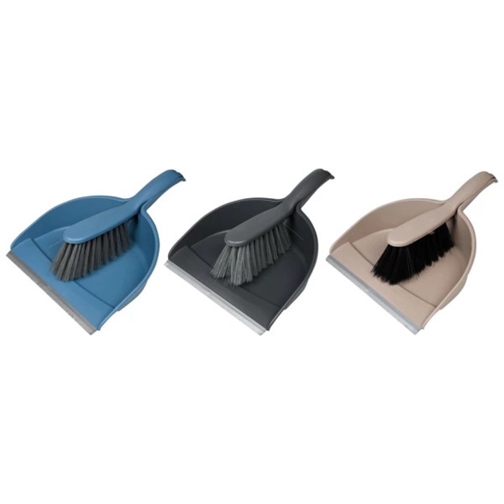Set Faras si Matura cu margine din Cauciuc, 22 cm, Crem, Albastru sau Gri, Benson