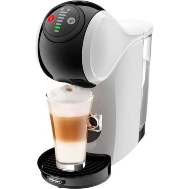 Кафемашина с капсули DeLonghi, 1400 W, 15 бара, резервоар 0.8 л, бяла