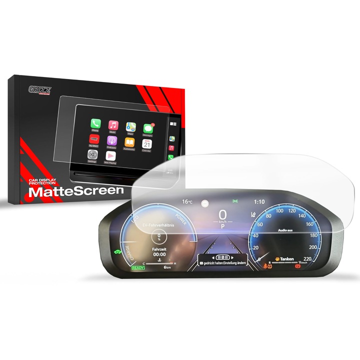 Folie de protectie mata, Grizzprotector - Cardisplay Matte Pentru Toyota Rav4