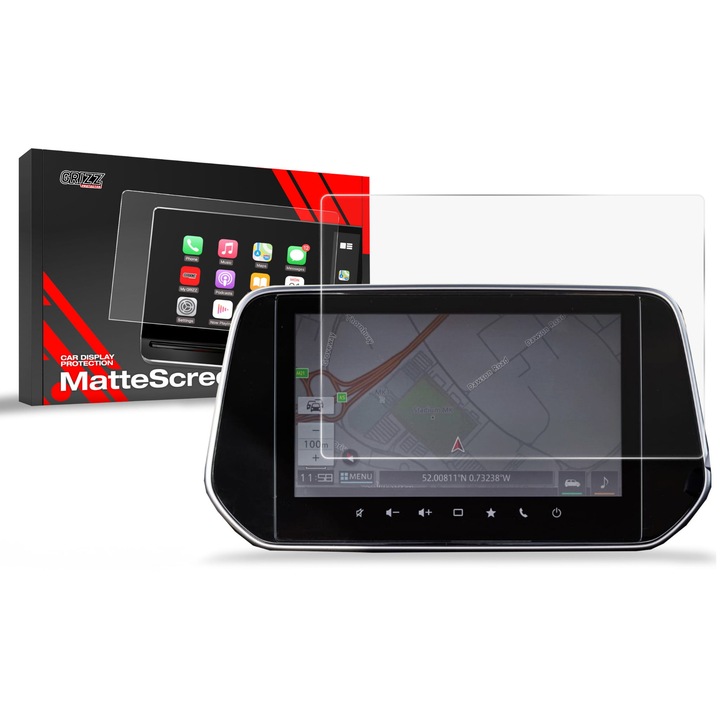 Folie de protectie mata, GrizzProtector - CarDisplay Matte pentru Suzuki S-Cross 9 (2022-2025)