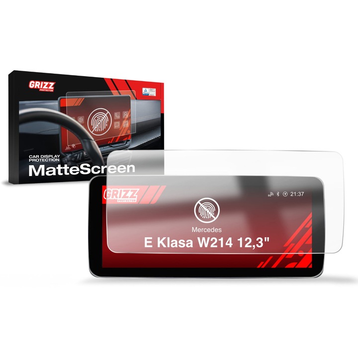Folie de protectie mata, Grizzprotector - Cardisplay Matte Pentru Mercedes E Klasa W214
