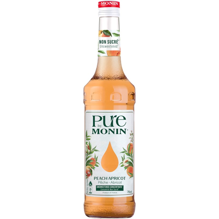 Sirop Monin Pure Peach Apricot, 0.7l