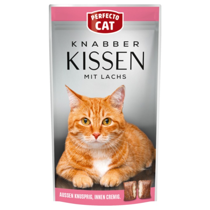 PERFECTO CAT Лакомства за котки - Сьомга 150g